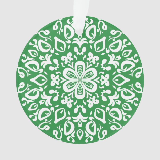 Seaweed Mandala Ornament (Front)