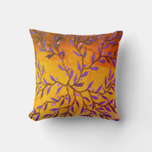 Seaweed Throw Pillow