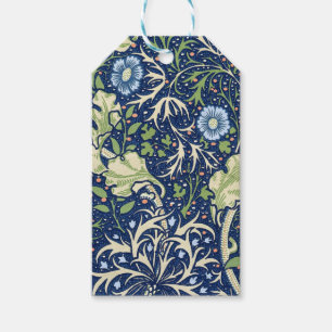 Seaweed (Vintage Floral Pattern) (William Morris) Gift Tags