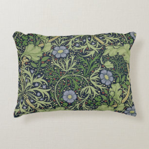 Seaweed Wallpaper Design, printed by John Henry De Decorative Cushion