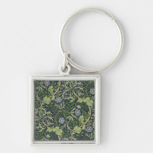 Seaweed Wallpaper Design, printed by John Henry De Key Ring