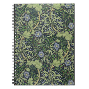 Seaweed Wallpaper Design, printed by John Henry De Notebook