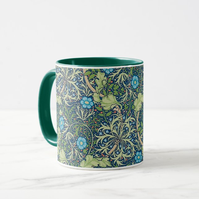 Seaweed, William Morris Mug (Front Left)