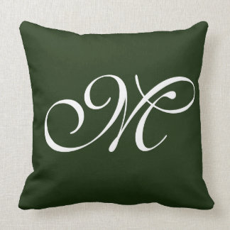 Seawood Initial Pillow