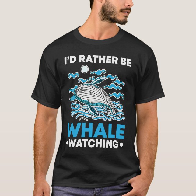 Seaworld Cetacean Orca Whale Watching T-Shirt (Front)