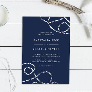 Seaworthy   Nautical Rope Wedding