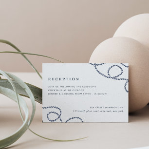 Seaworthy Reception Enclosure Card   White