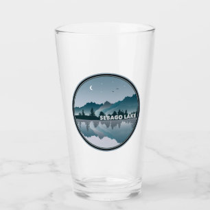 Sebago Lake Maine Reflection Glass