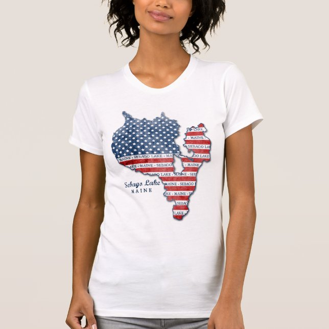 Sebago Lake Maine Shirt (Front)