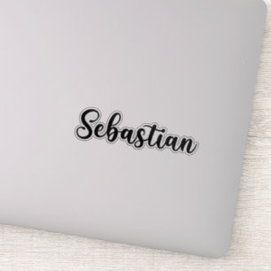 Sebastian Name - Handwritten Calligraphy