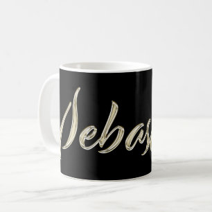 Sebastian Name whitegold Tasse Kaffeetasse Coffee Mug