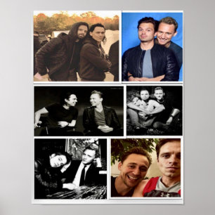 Sebastian Stan and Tom Hiddleston Poster
