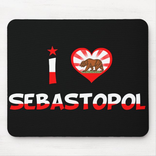 Sebastopol, CA Mouse Mat (Front)