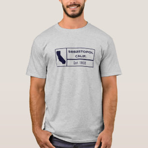 Sebastopol California Sonoma Gravenstein Apple  T-Shirt