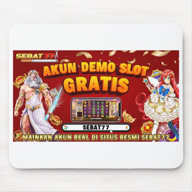 Sebat77 situs slot gacor terpercaya 2024 mouse mat (Front)
