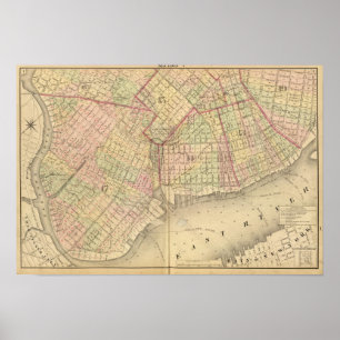 Sec 1 Brooklyn map Poster