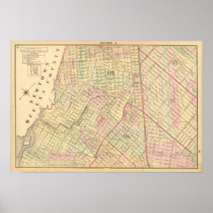 Sec 4 Brooklyn map Poster