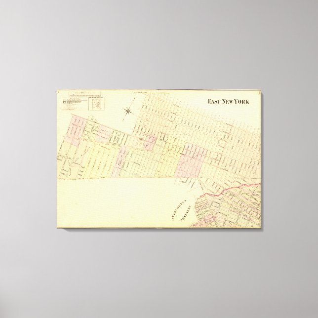 Sec 9 East New York Canvas Print (Front)