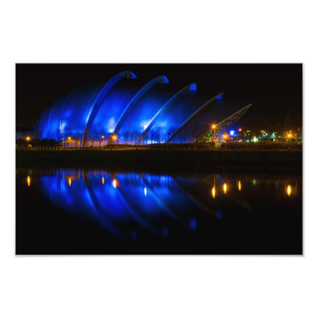 SEC Armadillo, Glasgow, Scotland Photo print (Front)