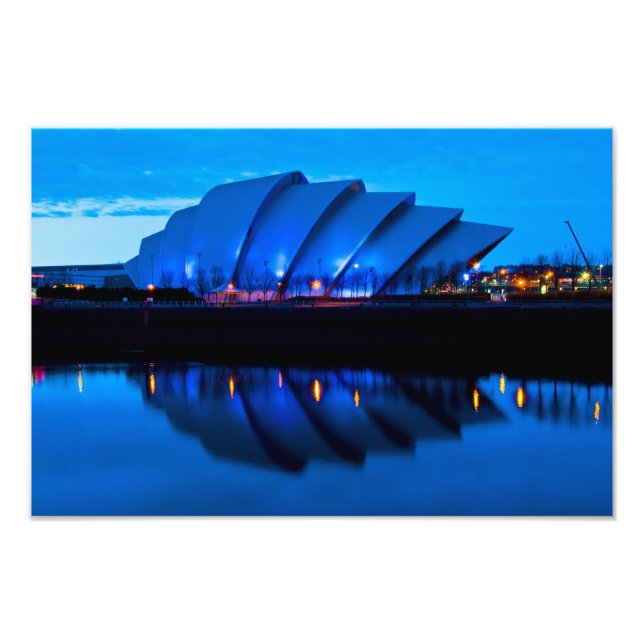 SEC Armadillo, Glasgow, Scotland Photo print (Front)