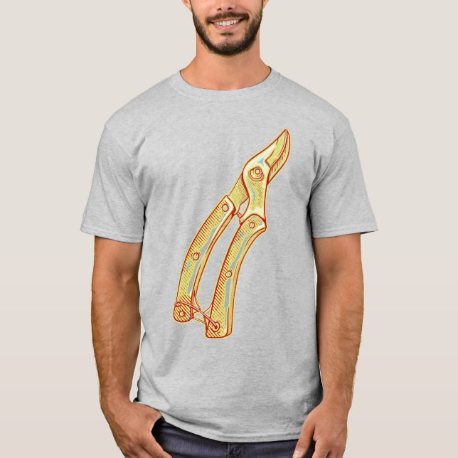 Secateurs Gardening tools T-Shirt (Front)