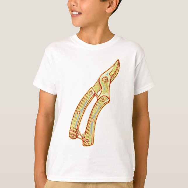 Secateurs Gardening tools T-Shirt (Front)
