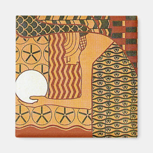 Secession Art -14th Vienna Exhibit, 1902 Magnet