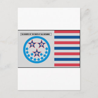 Secession Flag used by Florida - January 10, 1861 Postcard
