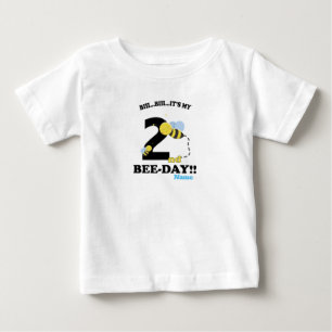 Second 2nd birthday bee party baby T-Shirt