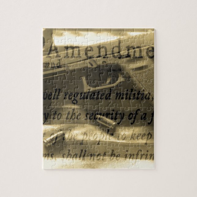 Second Amedment Jigsaw Puzzle (Vertical)