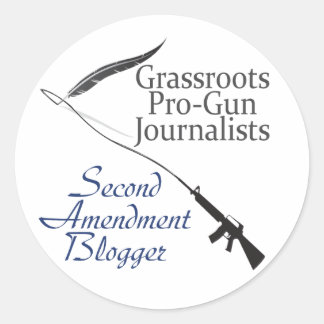 Second Amendment Blogger Sticker
