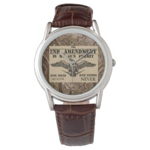 SECOND AMENDMENT GUN PERMIT 2  WATCH