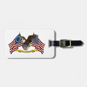 Second Amendment Liberty Eagle Luggage Tag