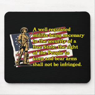 Second Amendment Mouse Mat