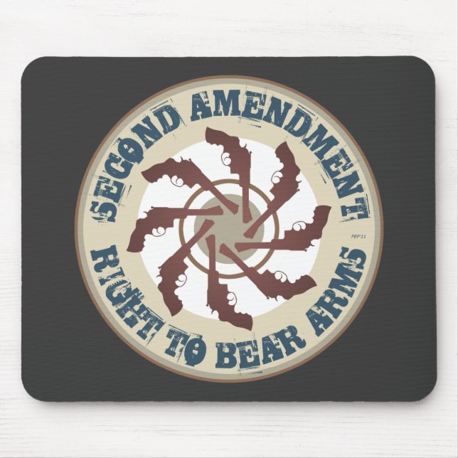 Second Amendment Mouse Mat (Front)
