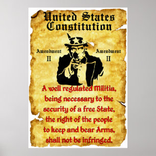 Second Amendment Poster
