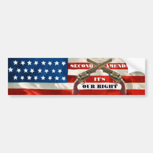 Second Amendment Rights Bumper Sticker