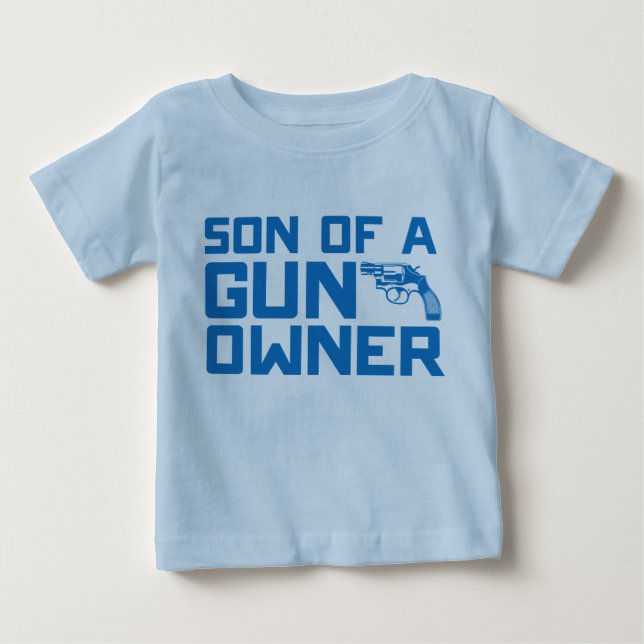 Second Amendment: Son of a gun owner Baby T-Shirt (Front)