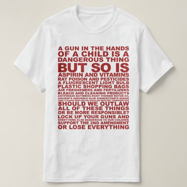 Second Amendment T-Shirt (Design Front)