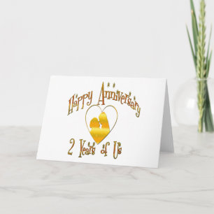 Second Anniversary Card