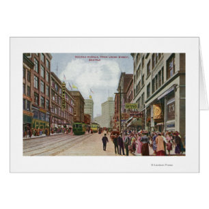 Second Avenue View from Union Street