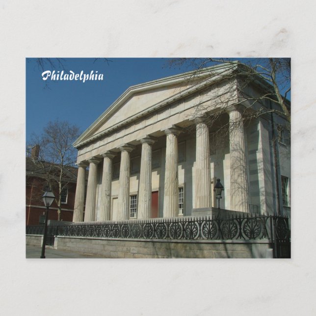 Second Bank Postcard (Front)