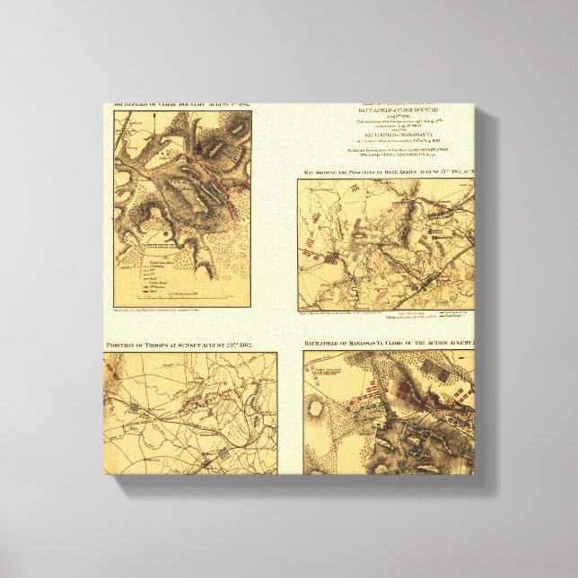 Second Battle of Bull Run 2 Canvas Print (Front)