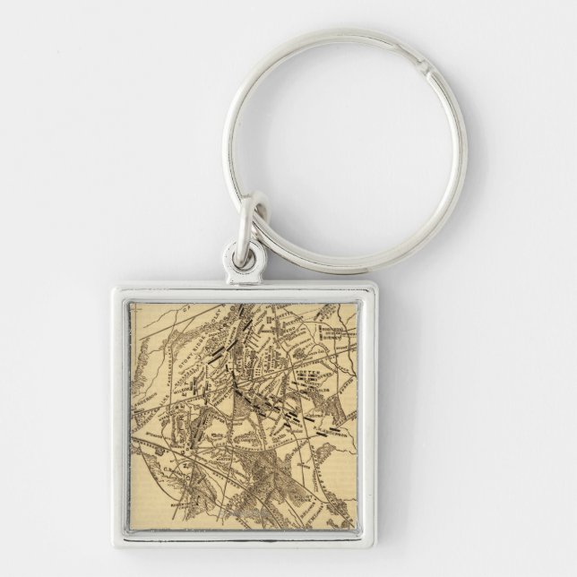 Second Battle of Bull Run 3 Key Ring (Front)