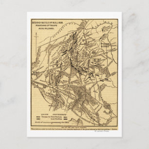 Second Battle of Bull Run 3 Postcard