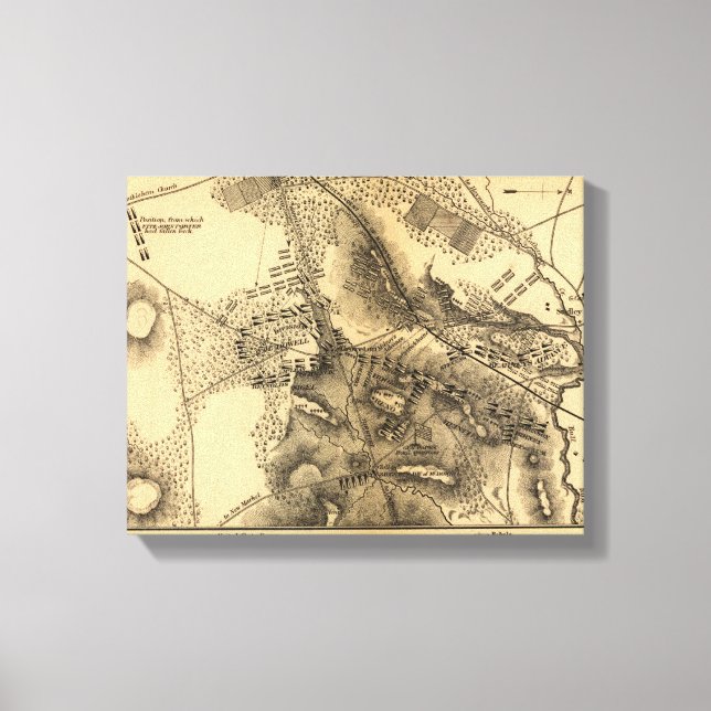 Second Battle of Bull Run Canvas Print (Front)