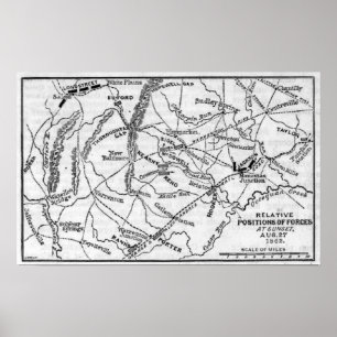 Second Battle of Bull Run Poster