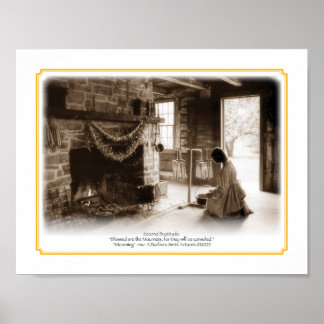 Second Beatitude Size 8.5x11 Poster