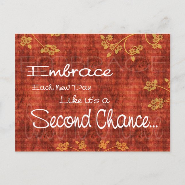 Second Chance Postcard (Front)