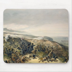 Second Charge of the Guards at Inkerman, 5th Novem Mouse Mat